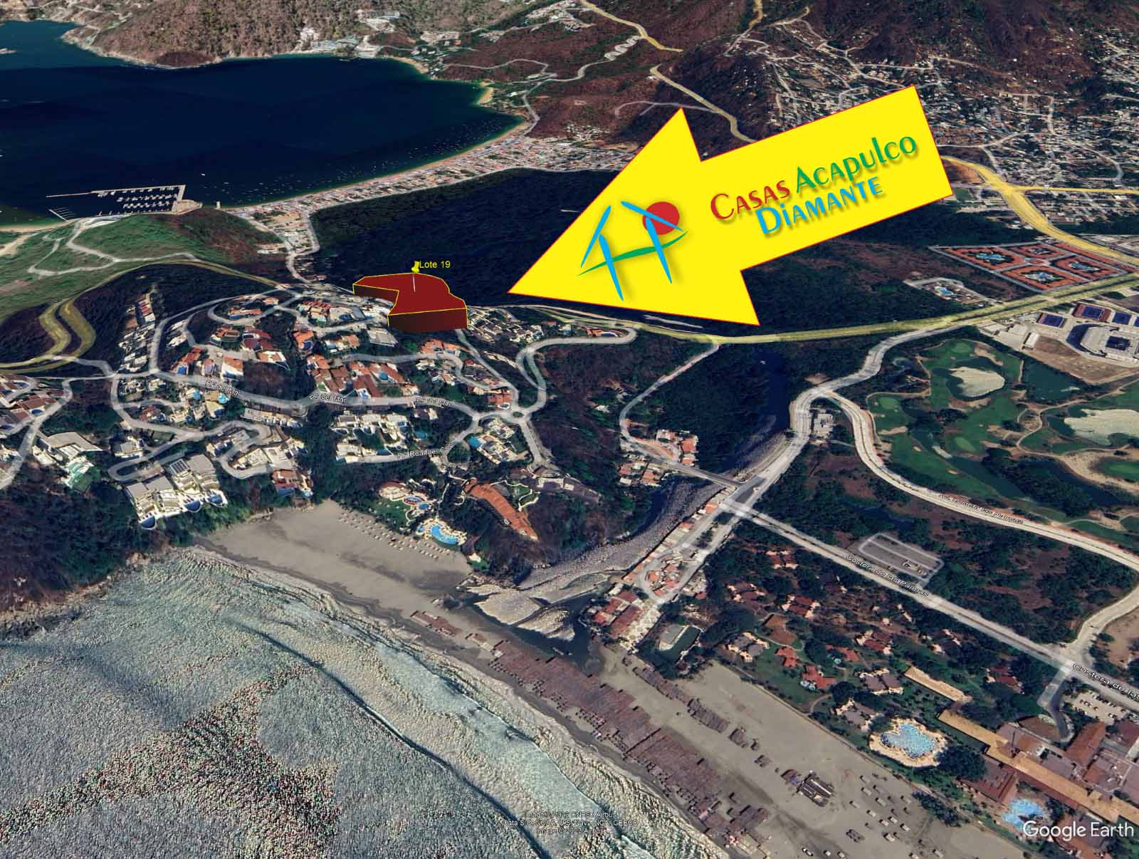 Terreno Real Diamante Lote 19 - Vista aérea 2